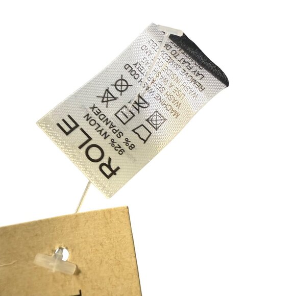 Role Womens Black Sleeveless‎ One-Piece Bodysuit Biker Romper S Nylon Blend - Picture 5 of 7